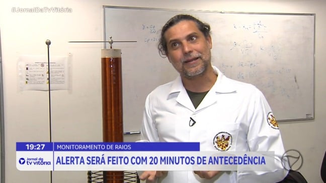 Vitória terá tecnologia para acompanhar ocorrência de raios