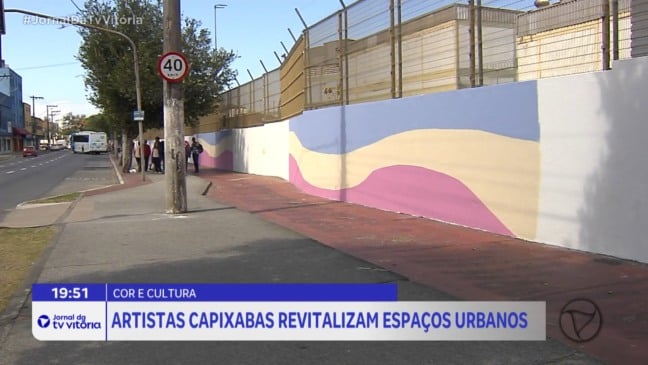 Artistas capixabas transformam as cidades com cores e belezas