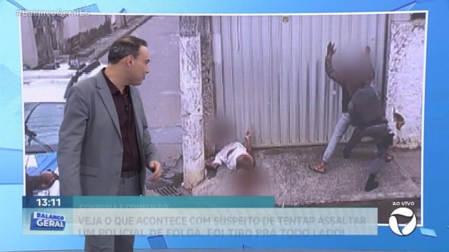 Jovem baleado em troca de tiros é suspeito de roubo a policial