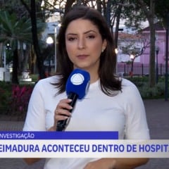 Recém-nascido sofre queimaduras em hospital da Serra