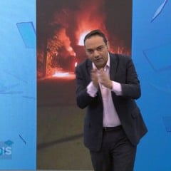 Onibus incendiado em Cariacica deixa jovem ferido e gera medo