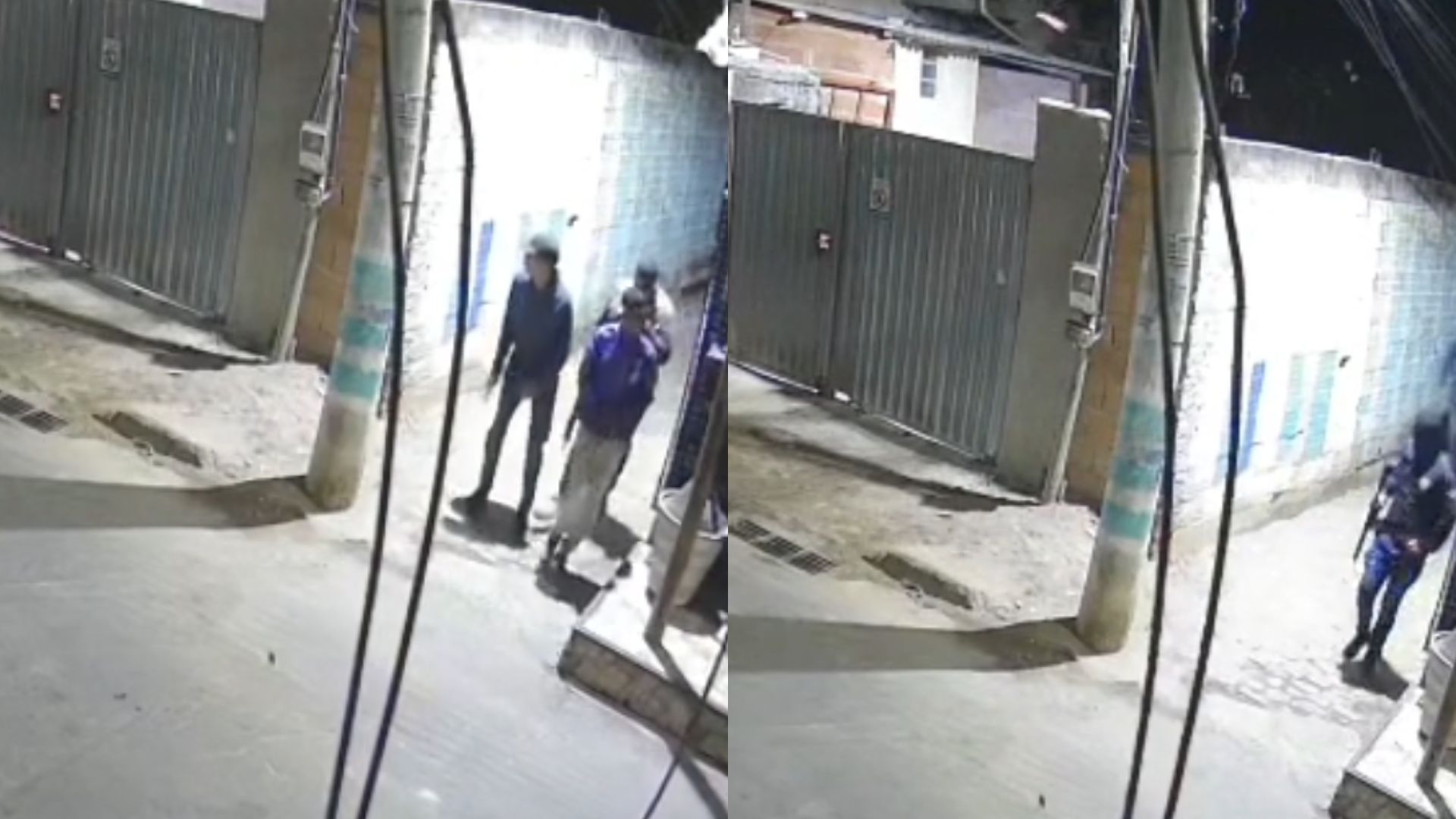 Ataque em Pingo D’água, no bairro Santa Rita (Fotos/divulgação: SESP)