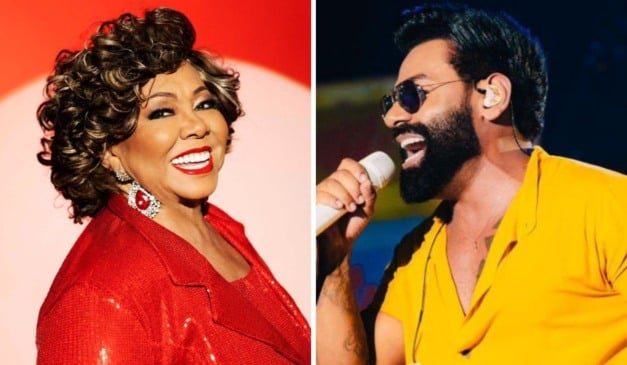 Alcione e Pablo do Arrocha são as atrações do fim de semana (Fotos: Divulgação)