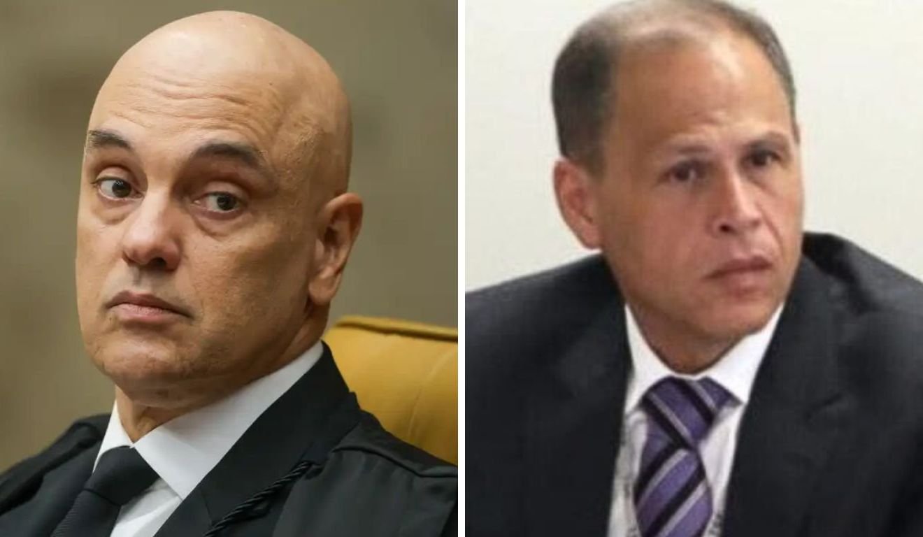 Alexandre de Moraes e o perito Eduardo Tagliaferro
