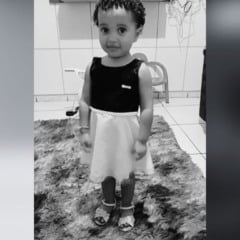 Alice Rodrigues, 6 anos, morta a tiro em Balneário Carapebus