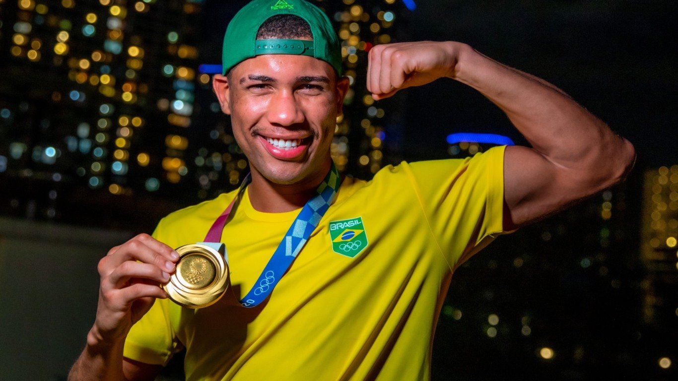 07.08.2021- Jogos Olímpicos Tóquio 2020 - Hebert Conceição do Brasil 