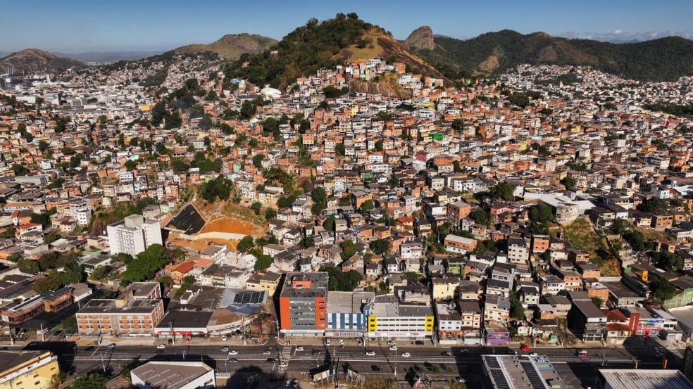 Bairro da Penha vista aérea