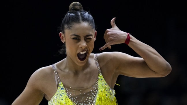 Campeonato Mundial de Ginástica Rítmica. Bárbara Domingos. Rio de Janeiro., 22/08/2025