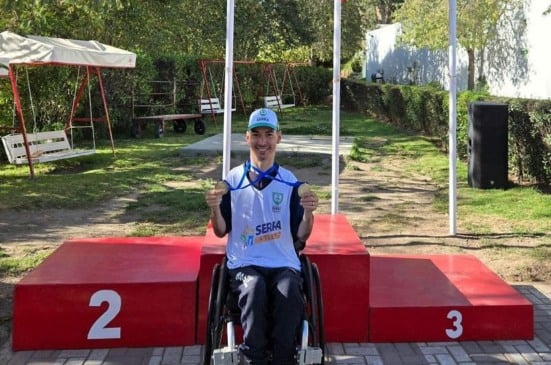 Bruno Stov Kiefer, tiro esportivo paralímpico