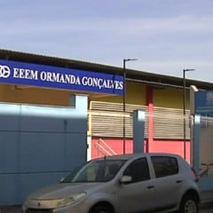 Escola Ormanda Gonçalves (Foto/reprodução: TV Vitória)