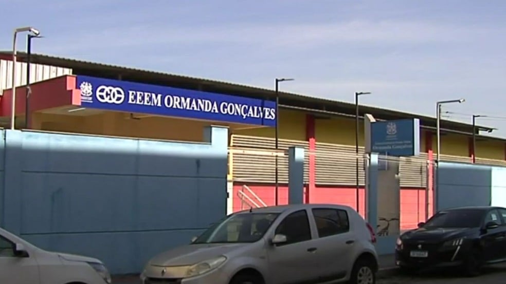 Escola Ormanda Gonçalves (Foto/reprodução: TV Vitória)