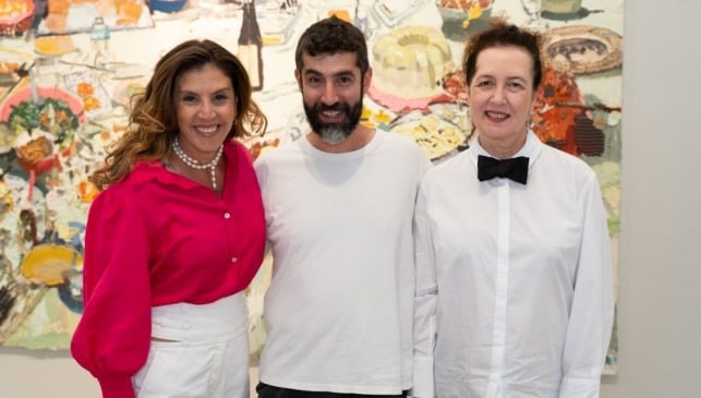 Amigos, colecionadores e apreciadores da arte foram prestigiar o vernissage de Arthur Arnold