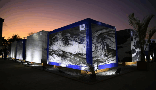 Um dos destaques desta edição será a exposição recorde de blocos de rochas naturais. Foto: Divulgação/Cachoeiro Stone Fair