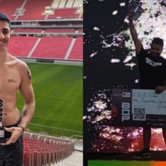 Igor Vidal e Fredderico Cavalcani no Bop Games. Calistenia