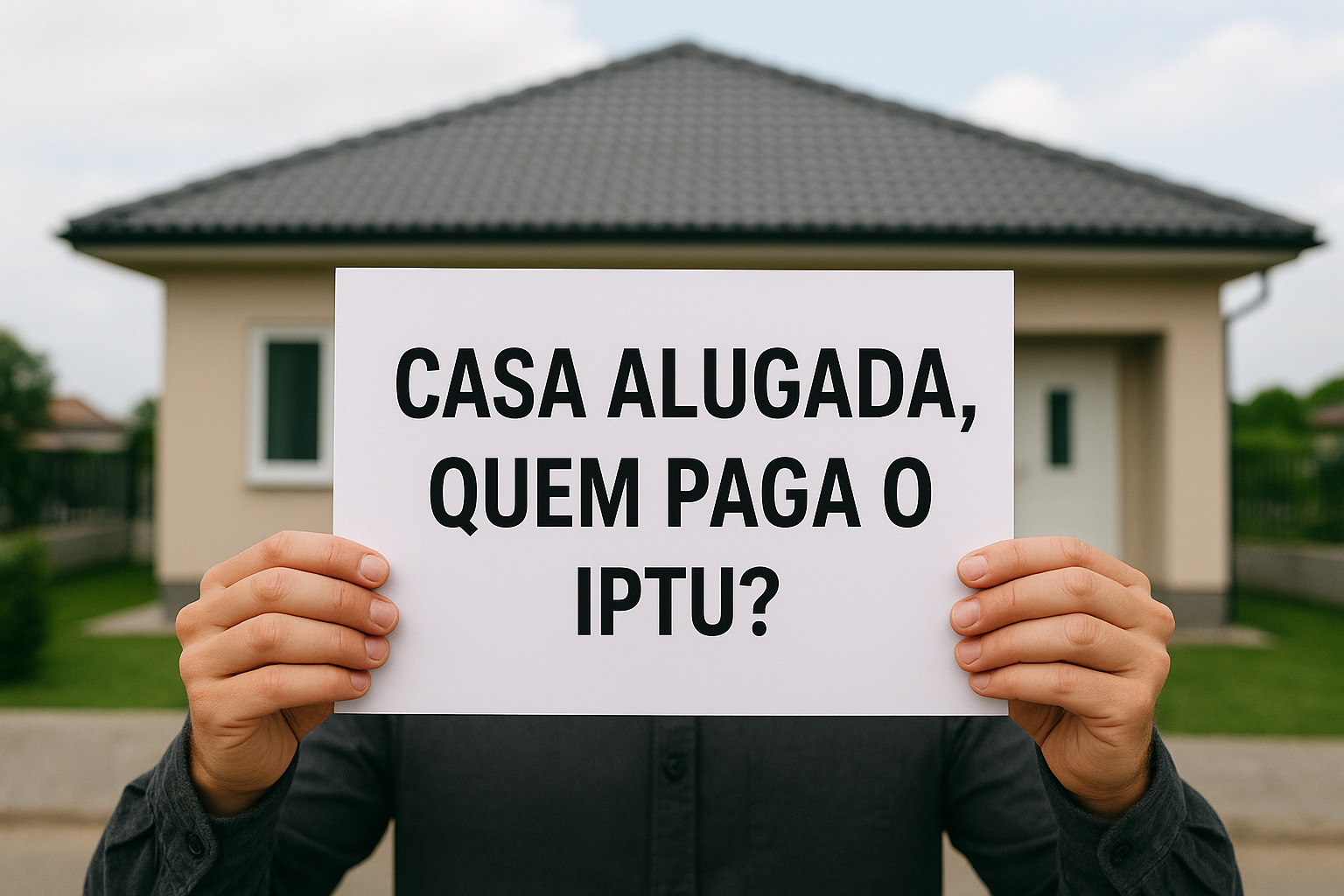 Responsabilidade pelo pagamento do IPTU deve estar clara no contrato de locação para evitar problemas/Foto ChatGPT