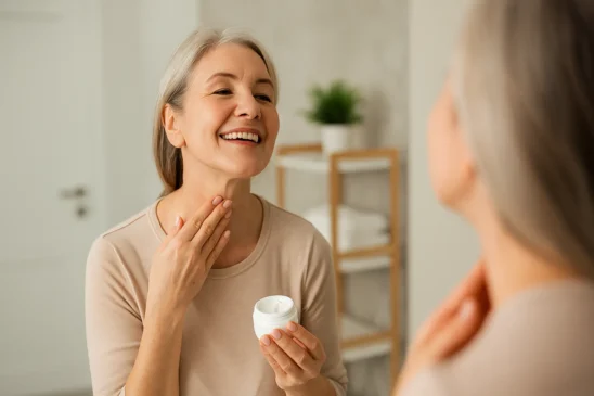 Como manter o pescoço sem rugas depois dos 50