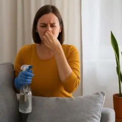Como tirar cheiro de fumaça de cortinas e estofados