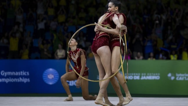 Apresentação Conjunto Misto. Mundial de Ginástica Rítmica. RIo de Janeiro. 24/08/2024