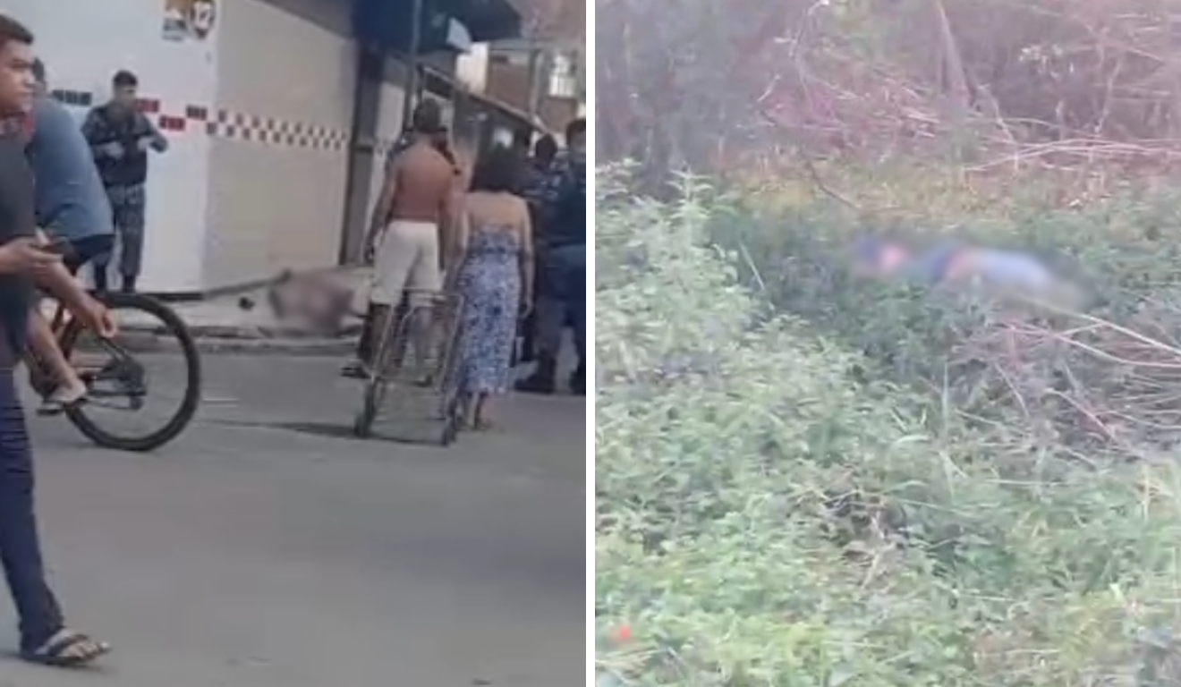 Duplo homicídio é registrado em Jardim Carapina, Serra/Foto: Reprodução Leitor