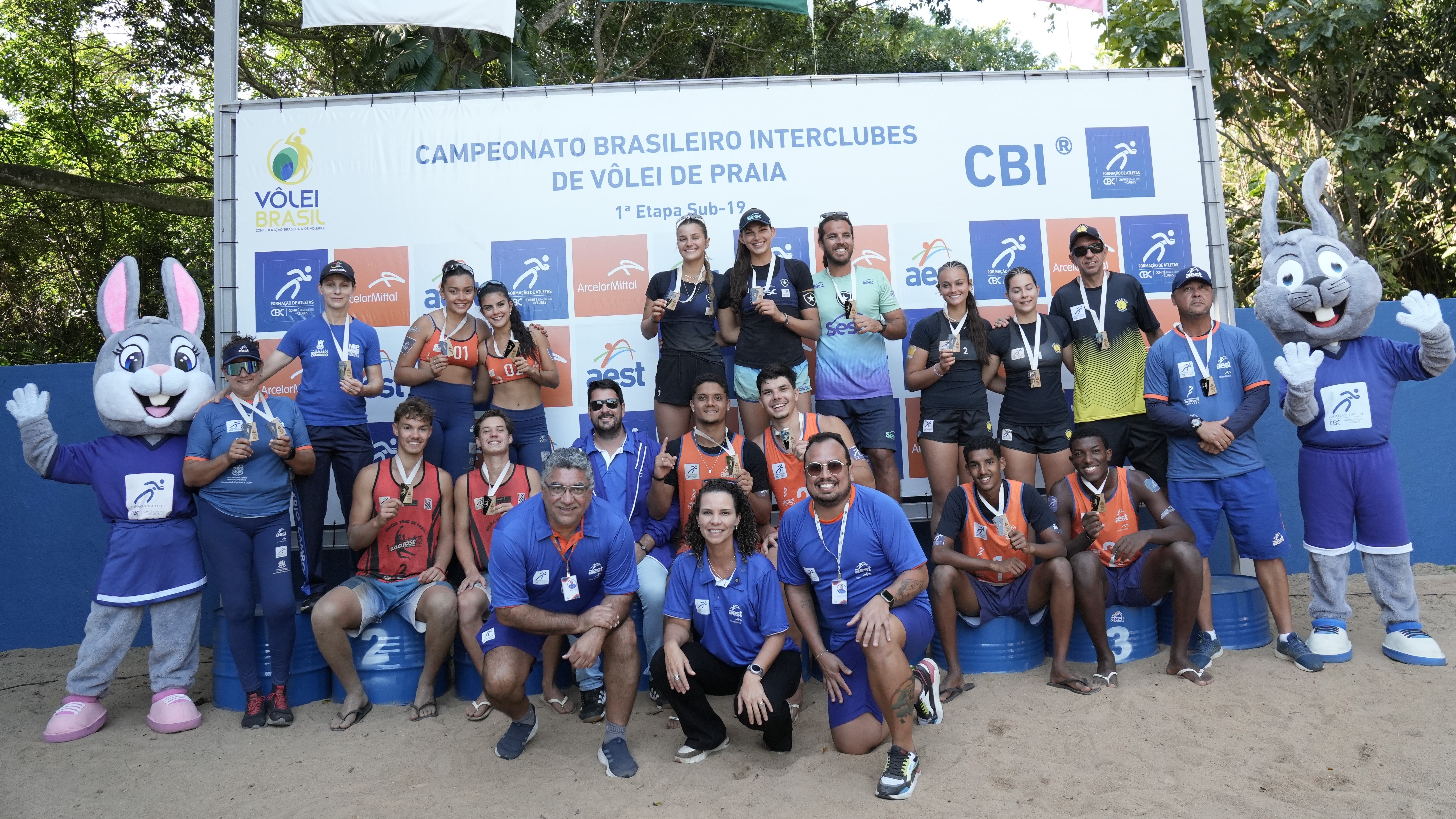 Campeonato Brasileiro Interclubes Sub-19 de Vôlei de Praia. Aest. Serra