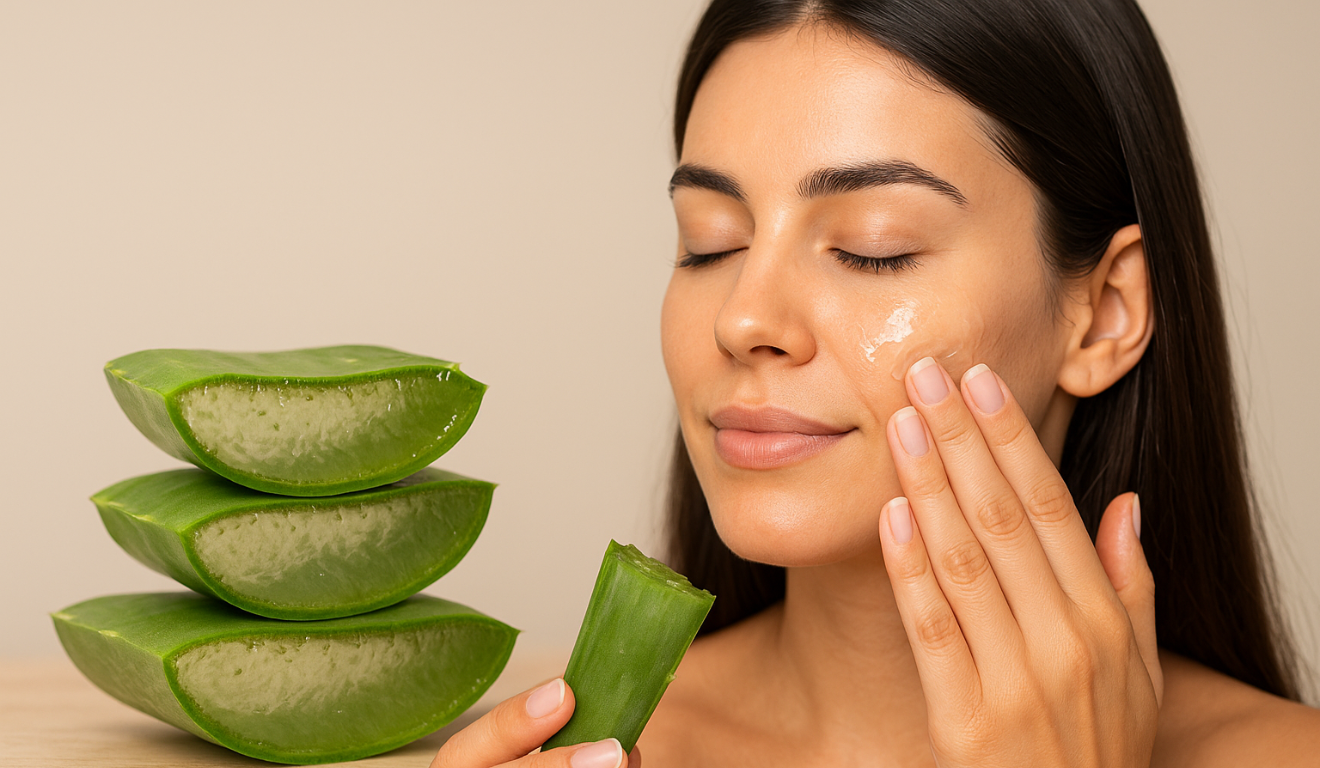 Gel natural da babosa (aloe vera) pode hidratar profundamente cabelo e pele, fortalecendo fios e acalmando a derme/Foto ChatGPT