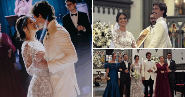 Ana Luiza Villaschi e Davi Nacif se casam com festão em Vitória (Foto: Arquivo pessoal)