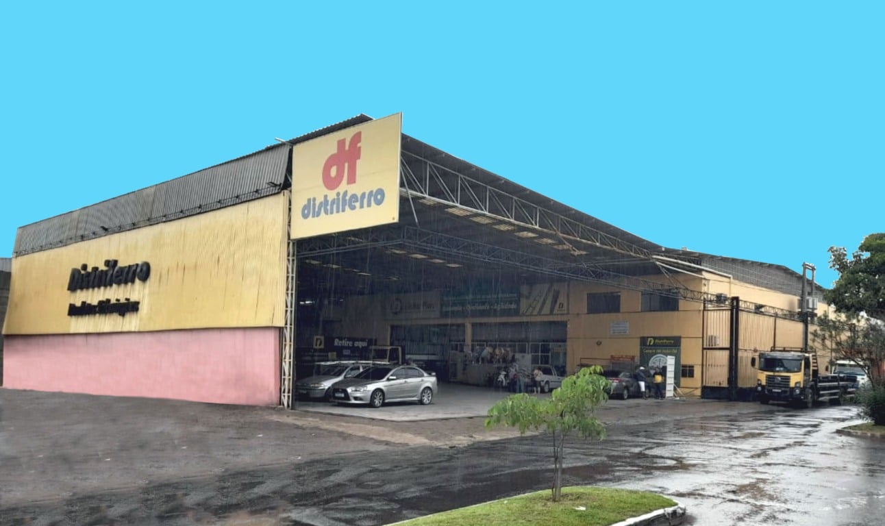 Loja da Distriferro. Foto: Distriferro/Divulgação