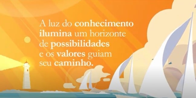Escola São Domingos lança campanha 2025 com conceito “Valores que guiam seu caminho” assinada pela ebrand