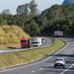BR-101, em trecho que corta o Espírito Santo. Foto: Ecovias 101