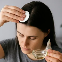Essa receita com vinagre e óleo acabou com a caspa em 3 dias