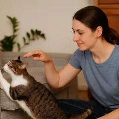 Evite que seu gato arranhe os móveis sem brigar com ele