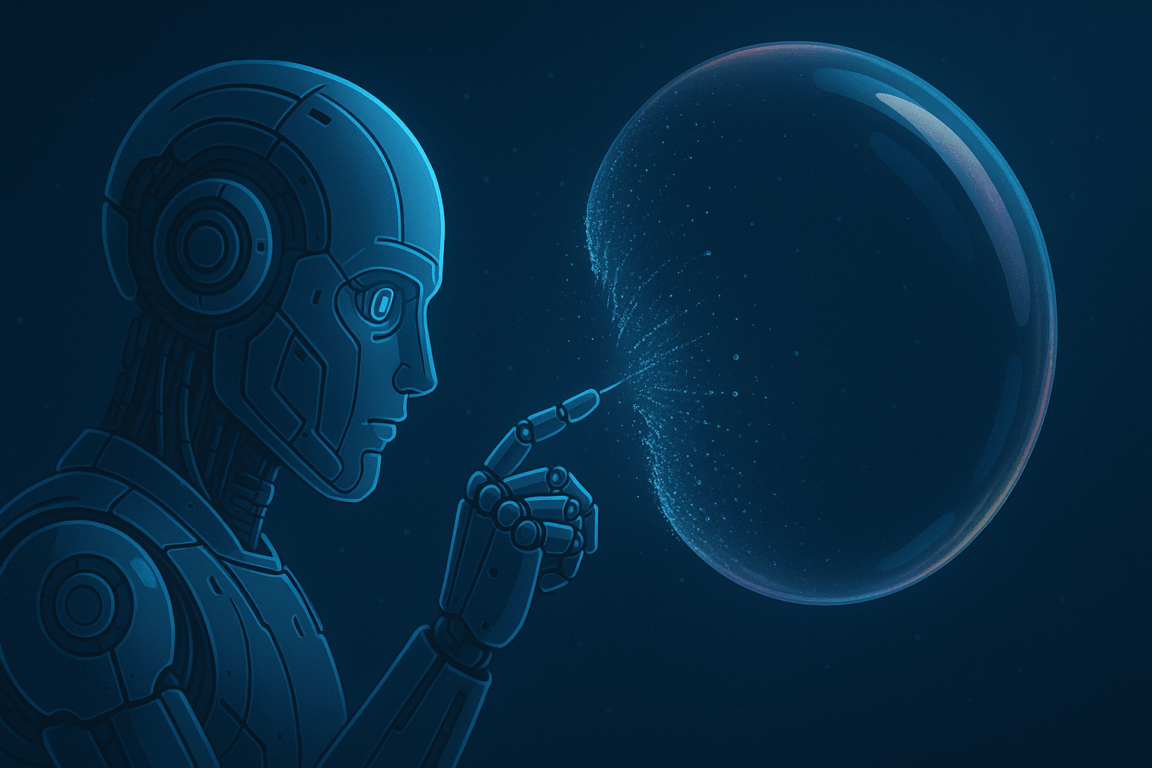 Mercado de inteligência artificial levanta alerta sobre possível “bolha” Mercado de inteligência artificial levanta alerta sobre possível “bolha”