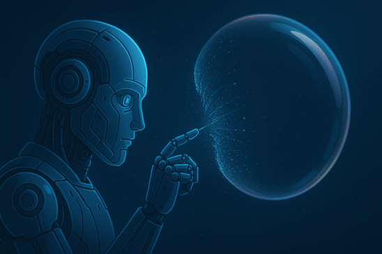 Mercado de inteligência artificial levanta alerta sobre possível “bolha”