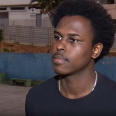 Denety Will, vítima de injúria racial (Foto/reprodução: TV Vitória)
