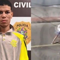 Gabriel de Jesus Silva, suspeito do crime (Foto/Reprodução: TV Vitória)