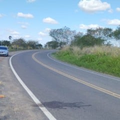 Estrada em que a vítima foi encontrada. Foto: Reprodução/PCES