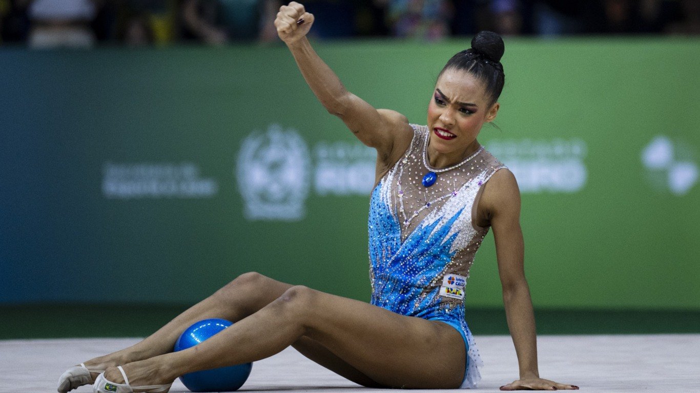 Campeonato Mundial de Ginástica Rítmica. Final do Individual Geral. Geovanna Santos. Rio de Janeiro