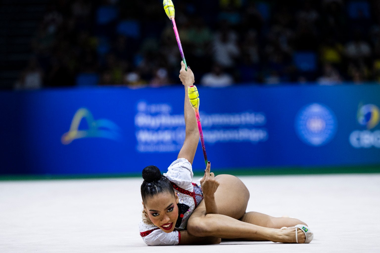 Campeonato Mundial de Ginástica Rítmica. Final do Individual Geral. Geovanna Santos. Rio de Janeiro