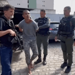 Gilvano de Jesus Conceição, preso pela morte do policial penal Alvino Corrêa Neto