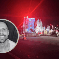Acidente na BR-101, em Iconha, deixou motociclista morto e três feridos graves