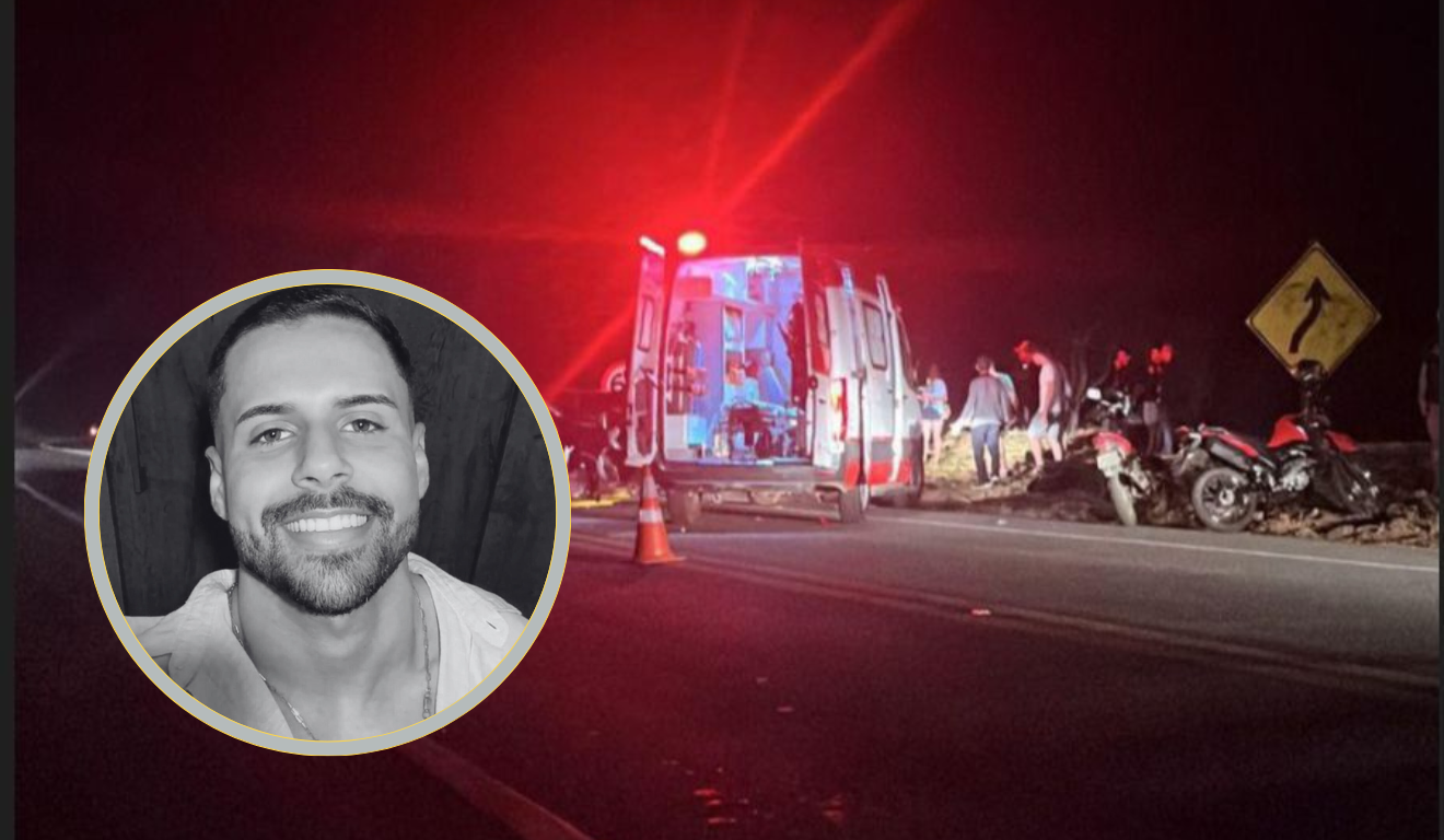 Acidente na BR-101, em Iconha, deixou motociclista morto e três feridos graves