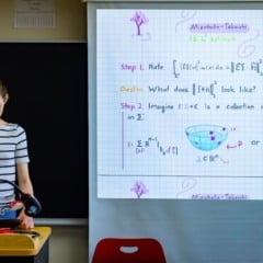 O mundo da matemática ficou surpreso quando Cairo anunciou seu contraexemplo para a conjectura de Mizohata-Takeuchi — tanto porque ele resolvia um grande problema em aberto, quanto porque Cairo ainda estava no ensino médio na época.  Foto: Valerie Plesch/Quanta Magazine
