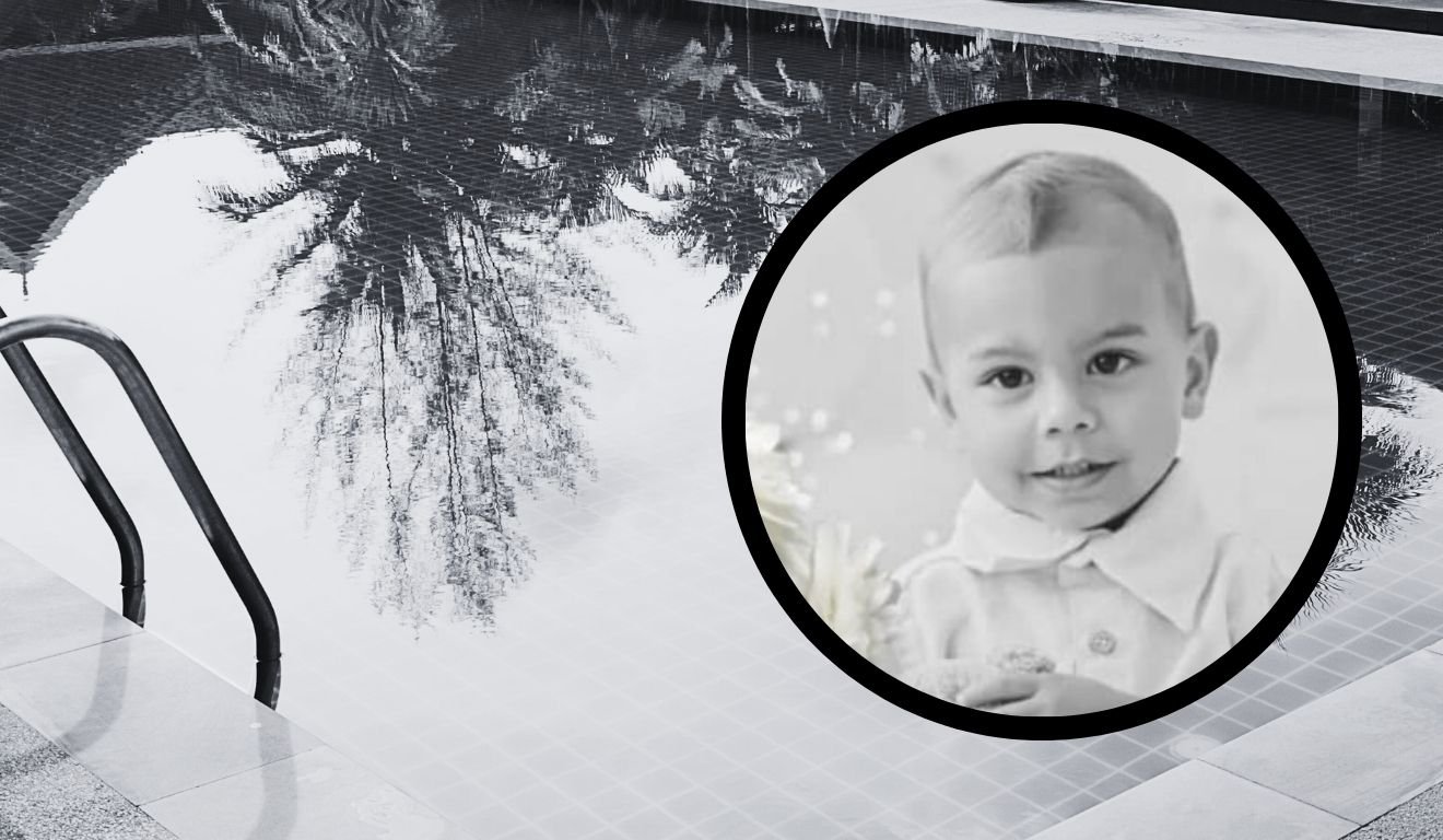 Heitor Magalhães Severino, de 2 anos, morreu afogado em piscina no ES