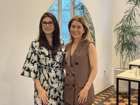 A designer de joias Ivana Izoton e a sommelière Marina Giuberti quase imbatíveis quando se trata de reunir os dois universos
