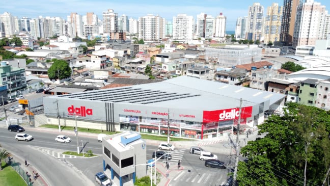 Loja da Dalla Home Center em Itapoã, Vila Velha. Foto: Dalla Home Center/Divulgação