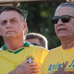 Jair Bolsonaro e pastor Silas Malafaia