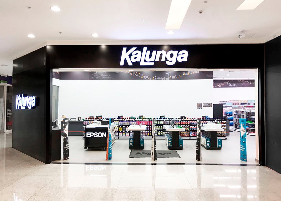 Loja da Kalunga. Foto: Kalunga/Divulgação