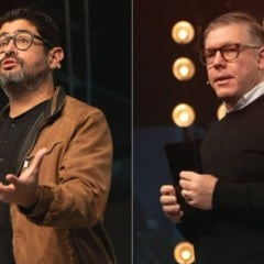 Kenner Terra e Ed René Kivitz (Foto: Reprodução/Instagram/@oficialibab)
