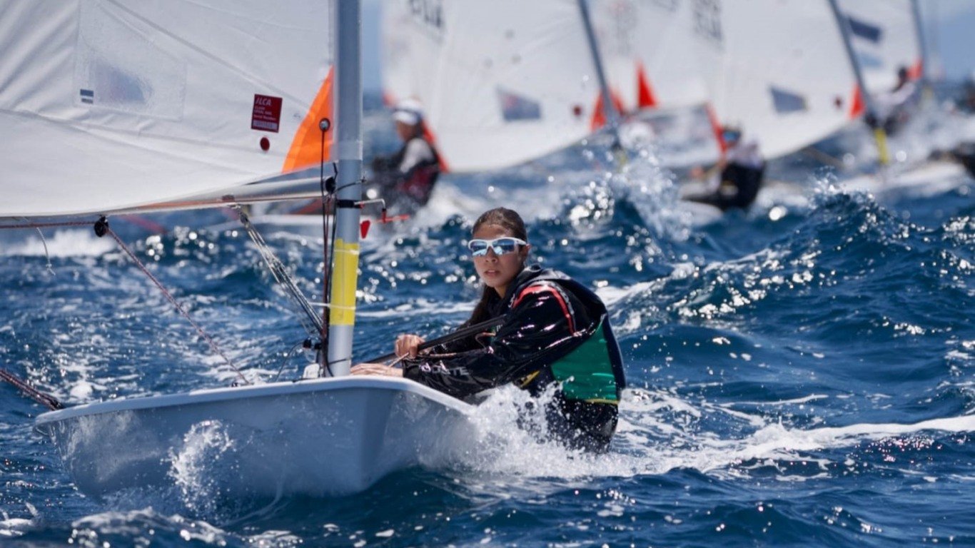 Lívia Tavares, Mundial da Classe Laser. Vela