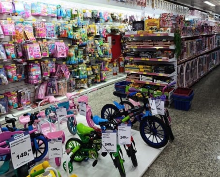 Loja da Megalar. Foto: divulgação